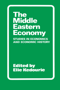 Cover image: The Middle Eastern Economy 1st edition 9780714630748