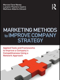 Cover image: Marketing Methods to Improve Company Strategy 1st edition 9780415873772