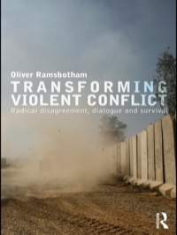 Cover image: Transforming Violent Conflict 1st edition 9780415552073