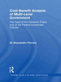 Cover image: Cost-Benefit Analysis of Multi-Level Government 1st edition 9780415743563