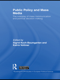 Imagen de portada: Public Policy and the Mass Media 1st edition 9780367475949