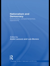 Imagen de portada: Nationalism and Democracy 1st edition 9781138811751
