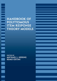 Cover image: Handbook of Polytomous Item Response Theory Models 1st edition 9780805859928