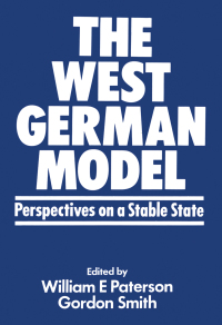 Cover image: The West German Model 1st edition 9780714640341