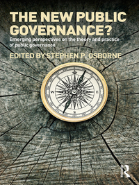 表紙画像: The New Public Governance? 1st edition 9780415494632