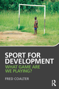 Cover image: Sport for Development 1st edition 9780415567039