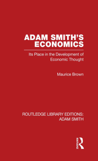 Cover image: Adam Smith's Economics 1st edition 9780415521437