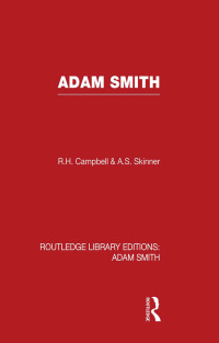 Cover image: Adam Smith 1st edition 9780415562300