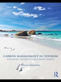 Omslagafbeelding: Carbon Management in Tourism 1st edition 9780415566322