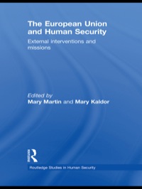 صورة الغلاف: The European Union and Human Security 1st edition 9780415498722