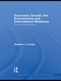 Imagen de portada: Economic Growth, the Environment and International Relations 1st edition 9780415503501