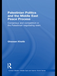 Imagen de portada: Palestinian Politics and the Middle East Peace Process 1st edition 9780415493345