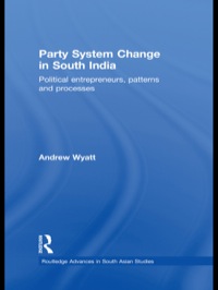 صورة الغلاف: Party System Change in South India 1st edition 9780415401319