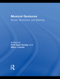 Imagen de portada: Musical Gestures 1st edition 9780415998864
