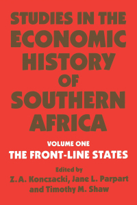 Cover image: Studies in the Economic History of Southern Africa 1st edition 9780714640716