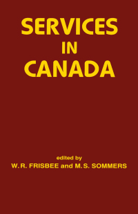 Cover image: Services in Canada 1st edition 9780714633824