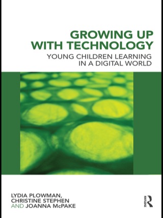 Cover image: Growing Up With Technology 1st edition 9780415468923