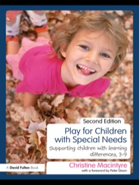 صورة الغلاف: Play for Children with Special Needs 2nd edition 9780415558839