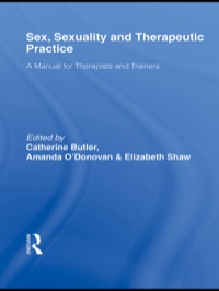 Cover image: Sex, Sexuality and Therapeutic Practice 1st edition 9780415448093