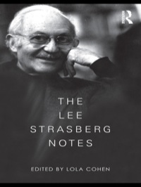 Omslagafbeelding: The Lee Strasberg Notes 1st edition 9780415551861
