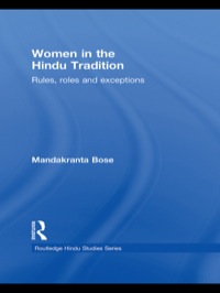 Cover image: Women in the Hindu Tradition 1st edition 9780415778145
