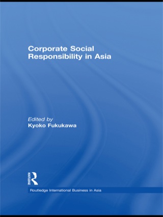表紙画像: Corporate Social Responsibility in Asia 1st edition 9780367254964