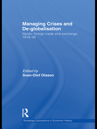 Cover image: Managing Crises and De-Globalisation 1st edition 9780415561723