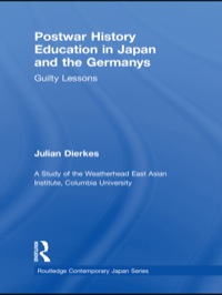 Cover image: Postwar History Education in Japan and the Germanys 1st edition 9780415553452