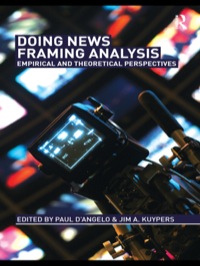 Titelbild: Doing News Framing Analysis 1st edition 9780415992350