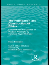 Cover image: The Foundation and Construction of Ethics (Routledge Revivals) 1st edition 9780415557924