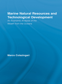 Cover image: Marine Natural Resources and Technological Development 1st edition 9780415958523