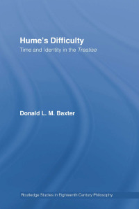 Cover image: Hume's Difficulty 1st edition 9780415955942
