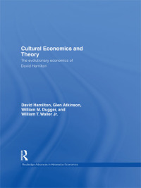 Imagen de portada: Cultural Economics and Theory 1st edition 9780415490917
