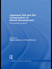 Titelbild: Japanese Aid and the Construction of Global Development 1st edition 9780415554480