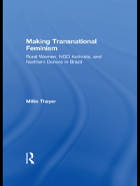 表紙画像: Making Transnational Feminism 1st edition 9780415962131