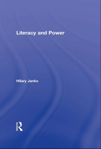 Cover image: Literacy and Power 1st edition 9780415999632