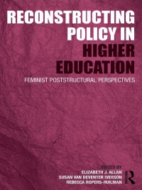Imagen de portada: Reconstructing Policy in Higher Education 1st edition 9780415997768