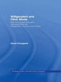 Imagen de portada: Wittgenstein and Other Minds 1st edition 9780415803069