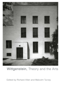 Omslagafbeelding: Wittgenstein, Theory and the Arts 1st edition 9780415408257