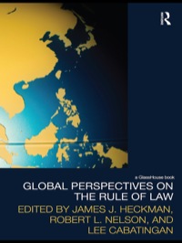 Cover image: Global Perspectives on the Rule of Law 1st edition 9780415589598
