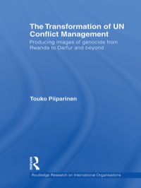 Imagen de portada: The Transformation of UN Conflict Management 1st edition 9780415544085