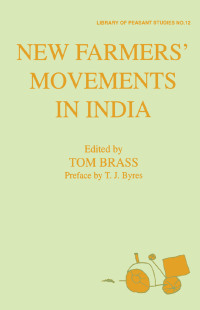 Immagine di copertina: New Farmers' Movements in India 1st edition 9780714646091