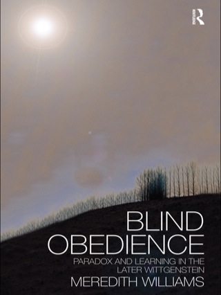 Imagen de portada: Blind Obedience 1st edition 9780415553001