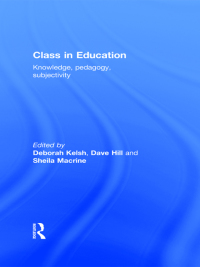 Cover image: Class in Education 1st edition 9780415450270