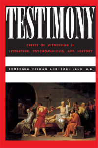Cover image: Testimony 1st edition 9780415903912