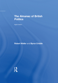 Cover image: The Almanac of British Politics 8th edition 9780415378239