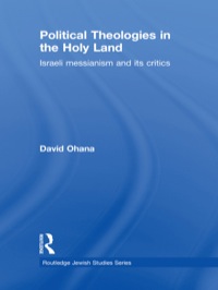 Imagen de portada: Political Theologies in the Holy Land 1st edition 9780415850025
