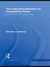 صورة الغلاف: The Internationalisation of Competition Rules 1st edition 9780415460798
