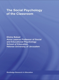 Immagine di copertina: The Social Psychology of the Classroom 1st edition 9780415999298