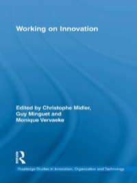 Imagen de portada: Working on Innovation 1st edition 9780415754477